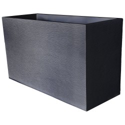 Jardiniera mare dreptunghiulara antracit 99,5x39,5x60 cm GRAPHIT