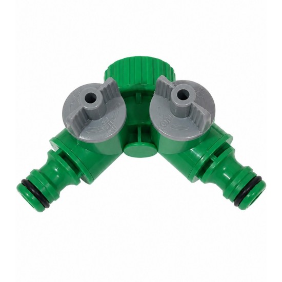 Distribuitor rapid 2 cai furtun gradina 3/4 FE