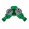 Distribuitor rapid 2 cai furtun gradina 3/4 FE