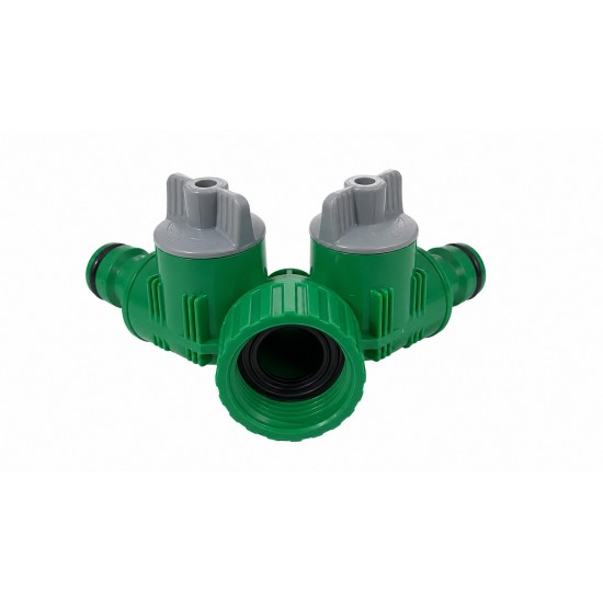 Distribuitor rapid 2 cai furtun gradina 3/4 FE