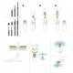 Aspersor spray Pros-04 cu regulator presiune, ridicare 10 cm Aspersor spray Pros-04 cu regulator presiune, ridicare 10 cm