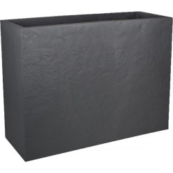 Jardiniera mare dreptunghiulara antracit 99,5x29,5x78,5 cm STONE Jardiniera mare dreptunghiulara antracit 99,5x29,5x78,5 cm STONE