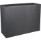 Jardiniera mare dreptunghiulara antracit 99,5x29,5x78,5 cm STONE