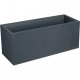 Jardiniera mare dreptunghiulara antracit 99,5x39,5x43,5 cm STONE