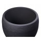 Ghiveci egg mare antracit 50x45 cm GRAPHIT