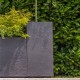 Jardiniera mare patrata inalta antracit 39,5x39,5x80 cm STONE