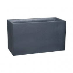 Jardiniera mare dreptunghiulara antracit 99,5x39,5x60 cm STONE Jardiniera mare dreptunghiulara antracit 99,5x39,5x60 cm STONE