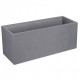 Jardiniera mare dreptunghiulara gri 99,5x39,5x43,5 cm STONE