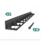 Kit bordură PP pentru pavaj NEGRU, L 1 m, H 58 mm, 4 buc, 12 ancore incluse